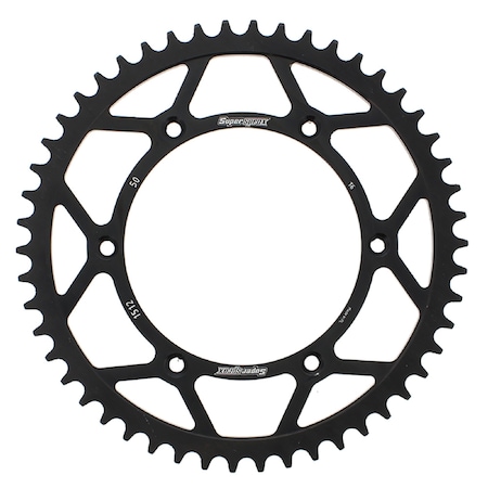 Supersprox Steel Sprocket Black 50T- for Gas-Gas EC250 03-19 RFE-1512-50-BLK